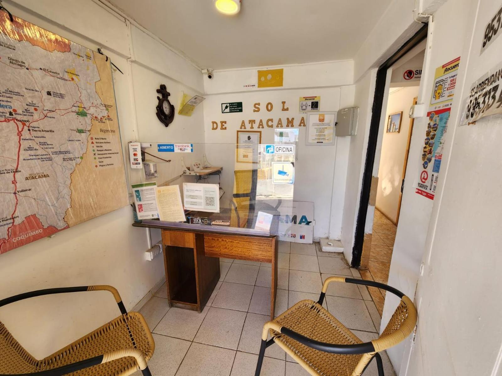 Hostal Sol Atacama -カルデラ エクステリア 写真
